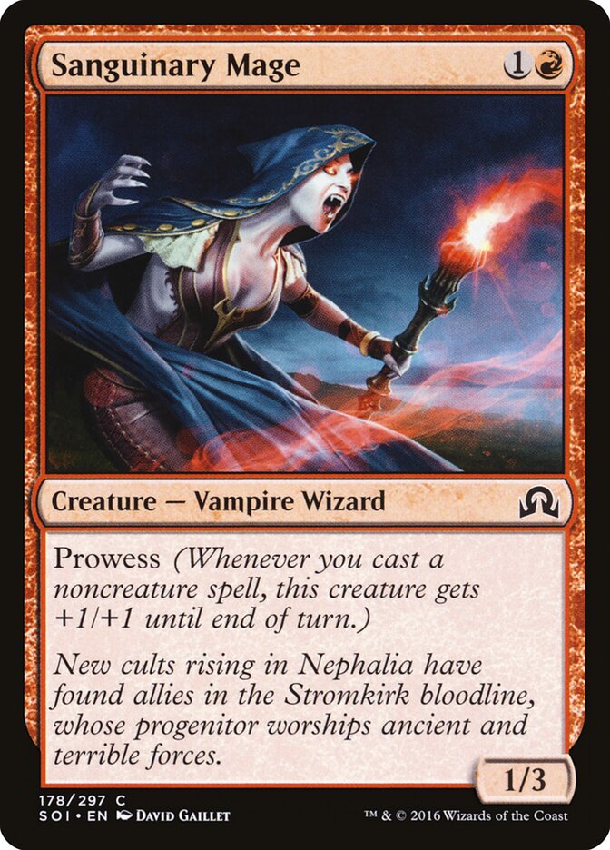 Maga Sanguinária / Sanguinary Mage - Magic: The Gathering - MoxLand
