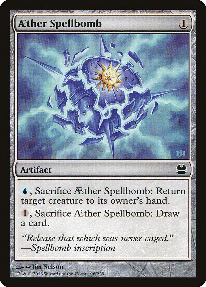 Magibomba de Éter / Æther Spellbomb - Magic: The Gathering - MoxLand