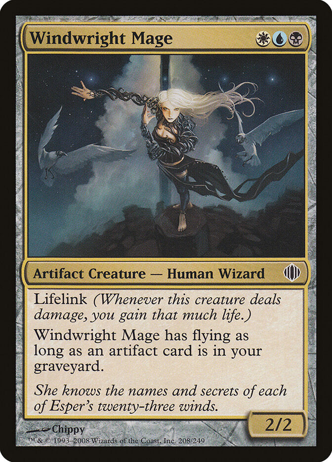 Mago Artífice do Vento / Windwright Mage - Magic: The Gathering - MoxLand