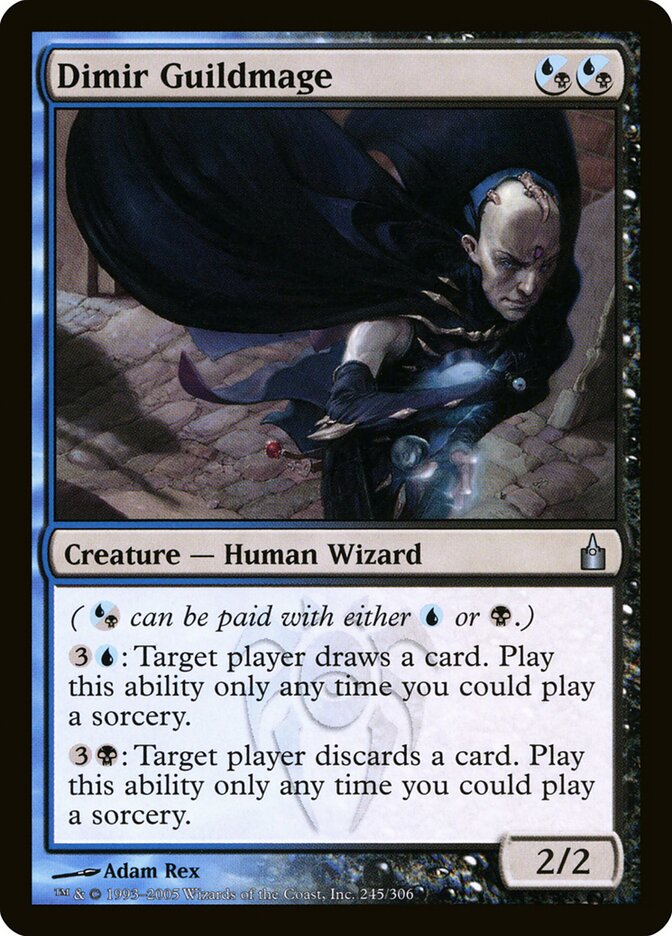 Mago da Guilda Dimir / Dimir Guildmage - Magic: The Gathering - MoxLand