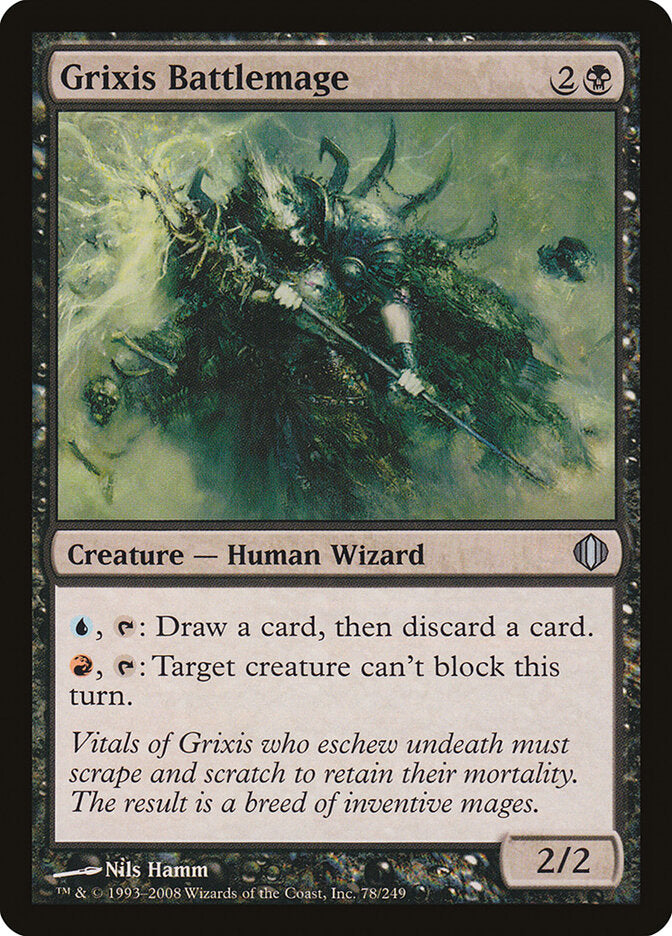 Mago de Combate de Grixis / Grixis Battlemage - Magic: The Gathering - MoxLand