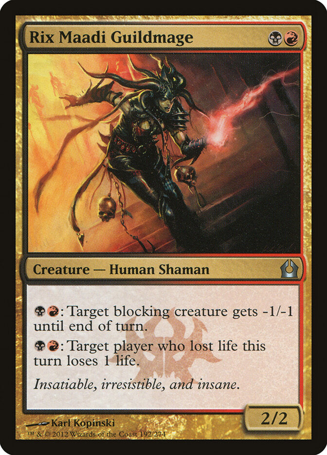 Mago de Guilda de Rix Maadi / Rix Maadi Guildmage - Magic: The Gathering - MoxLand