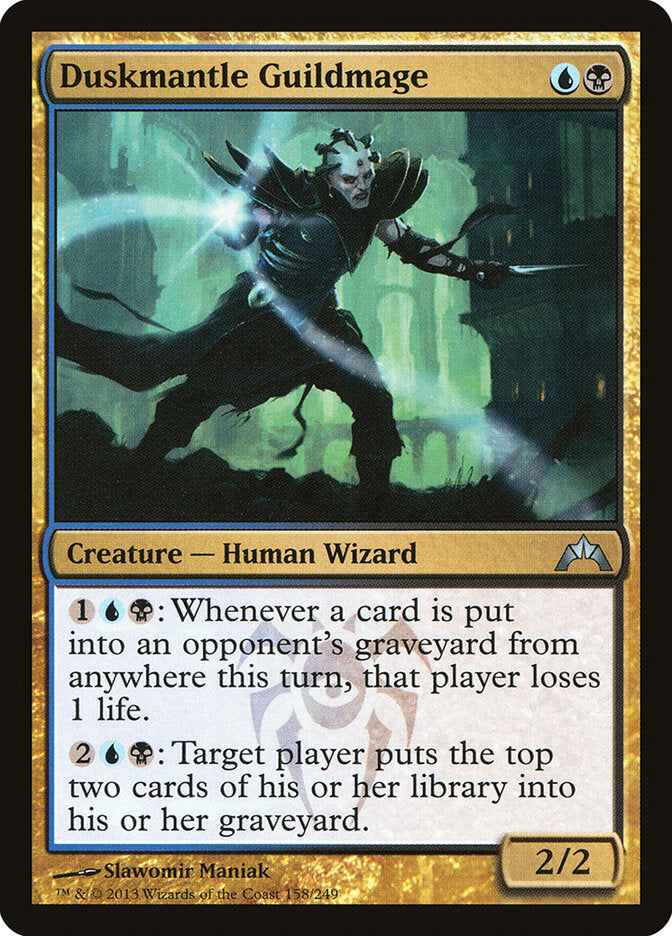 Mago de Guilda do Manto do Crepúsculo / Duskmantle Guildmage - Magic: The Gathering - MoxLand