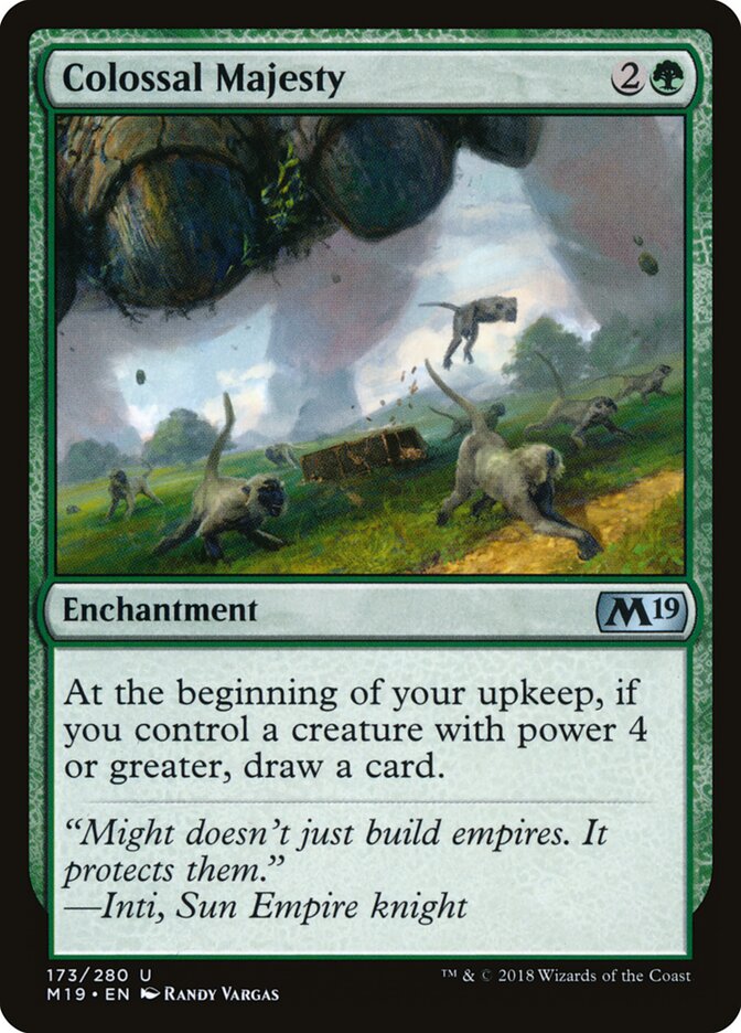 Majestade Colossal / Colossal Majesty - Magic: The Gathering - MoxLand