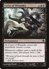 Maldição da Feitiçaria / Curse of Wizardry - Magic: The Gathering - MoxLand