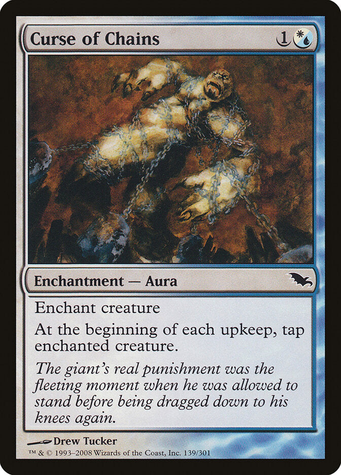 Maldição de Correntes / Curse of Chains - Magic: The Gathering - MoxLand