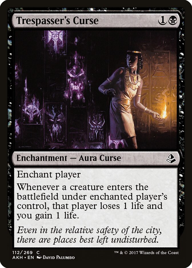 Maldição do Intruso / Trespasser's Curse - Magic: The Gathering - MoxLand