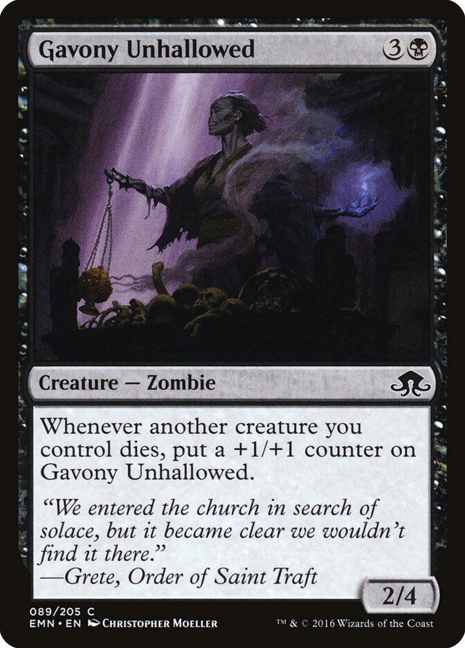 Maldita de Gavony / Gavony Unhallowed - Magic: The Gathering - MoxLand