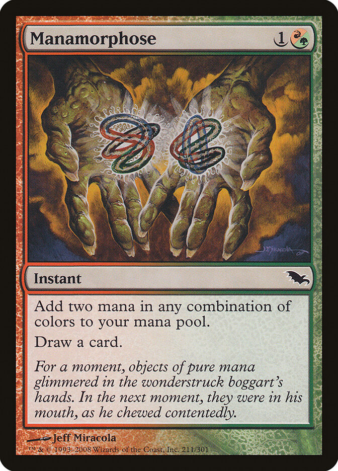 Manamorfose / Manamorphose - Magic: The Gathering - MoxLand