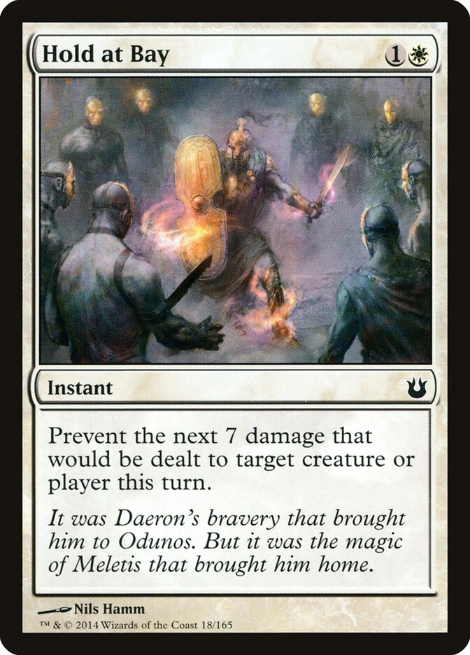 Manter à Distância / Hold at Bay - Magic: The Gathering - MoxLand