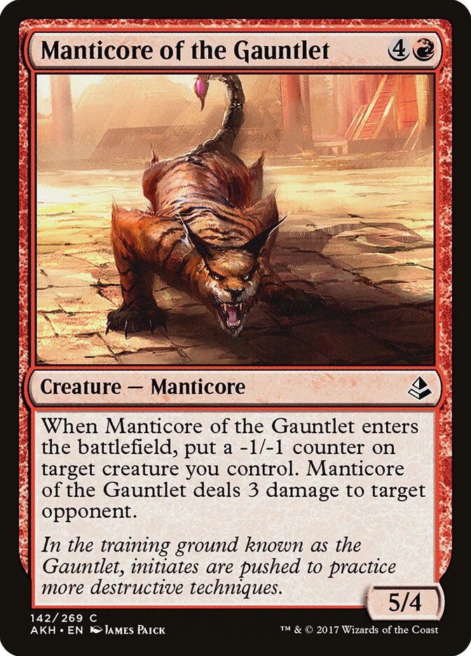 Mantícora da Arena / Manticore of the Gauntlet - Magic: The Gathering - MoxLand