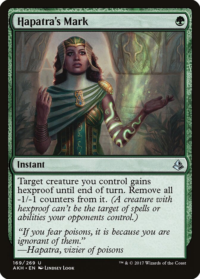 Marca de Hapatra / Hapatra's Mark - Magic: The Gathering - MoxLand
