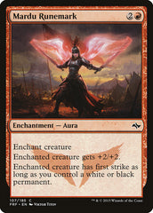 Marca Rúnica Mardu / Mardu Runemark - Magic: The Gathering - MoxLand