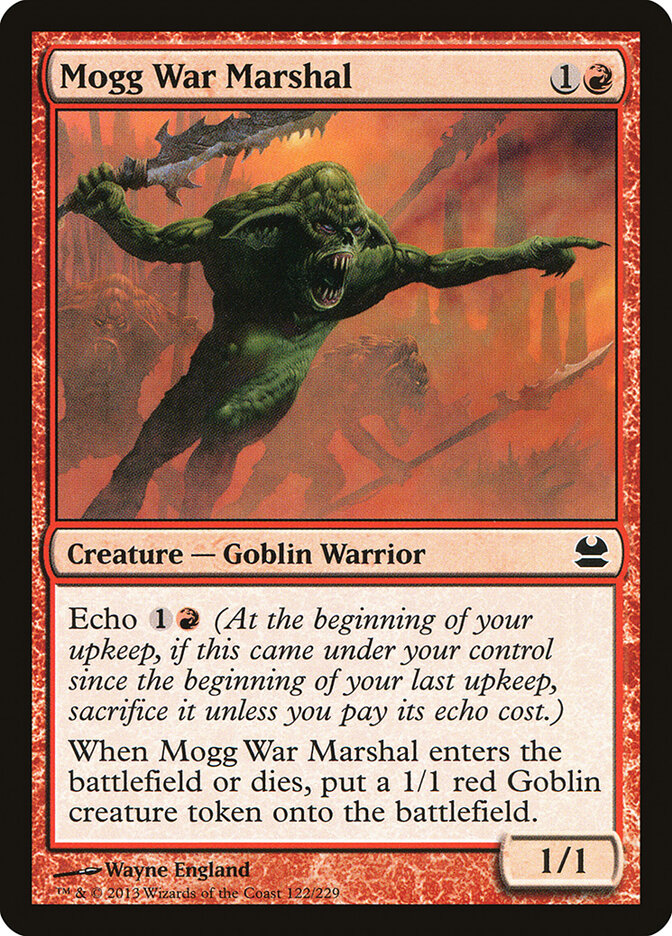 Marechal-de-Guerra Mogg / Mogg War Marshal - Magic: The Gathering - MoxLand
