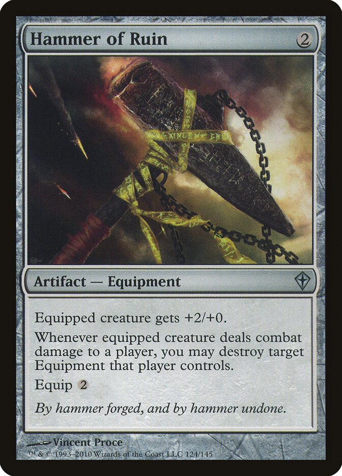 Martelo da Ruína / Hammer of Ruin - Magic: The Gathering - MoxLand