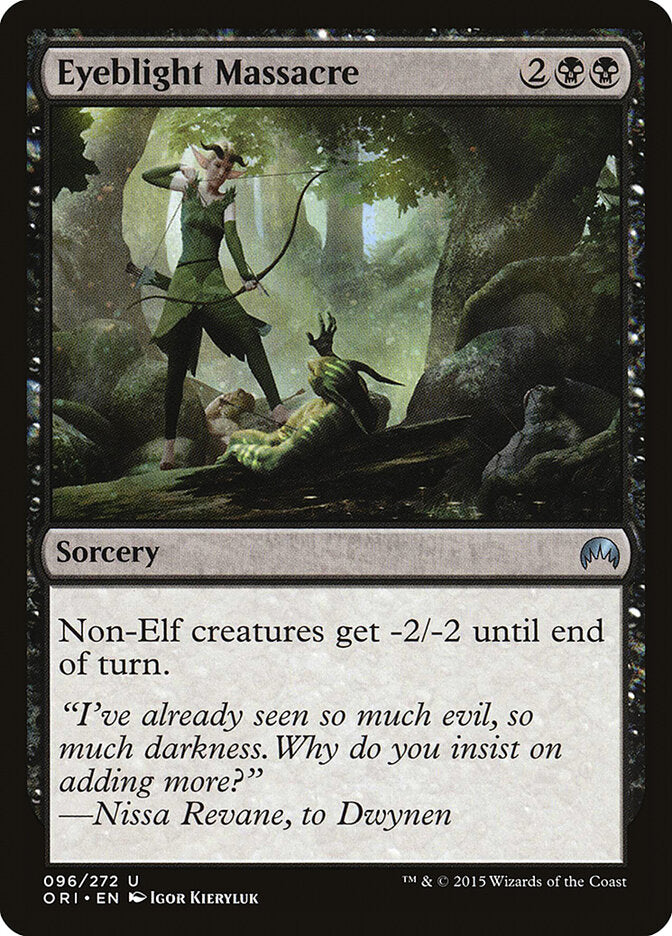 Massacre dos Seca-olho / Eyeblight Massacre - Magic: The Gathering - MoxLand