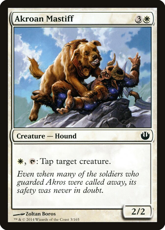 Mastim Acrosano / Akroan Mastiff - Magic: The Gathering - MoxLand