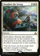 Matar os Fortes / Slaughter the Strong - Magic: The Gathering - MoxLand