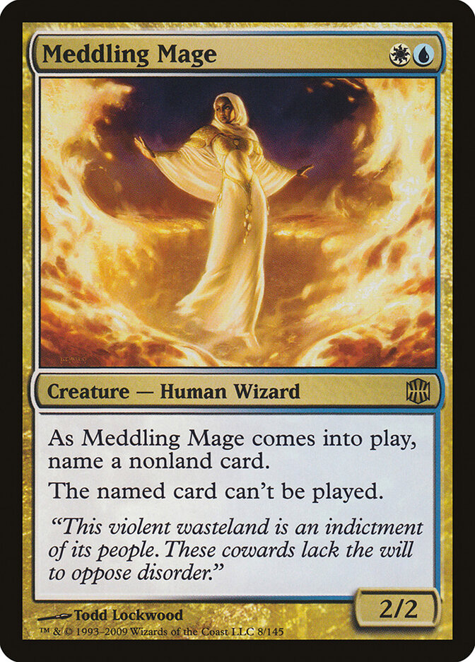 Mago Interferidor / Meddling Mage - Magic: The Gathering - MoxLand