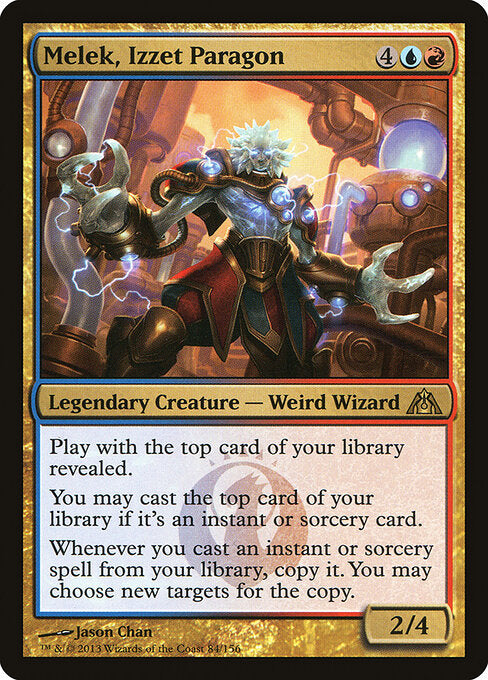 Melek, Paradigma dos Izzet / Melek, Izzet Paragon - Magic: The Gathering - MoxLand