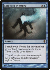 Memória Seletiva / Selective Memory - Magic: The Gathering - MoxLand