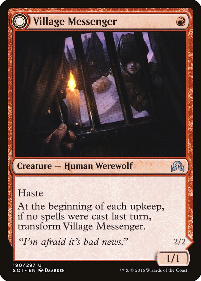Mensageira da Aldeia / Village Messenger - Magic: The Gathering - MoxLand