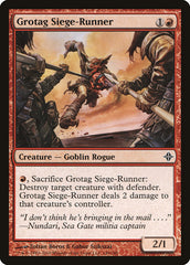 Mensageiro de Cerco Grotag / Grotag Siege-Runner - Magic: The Gathering - MoxLand