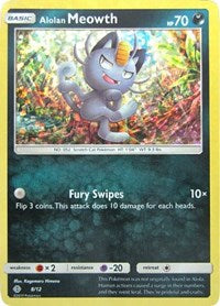Meowth de Alola / Alolan Meowth - Pokémon TCG - MoxLand