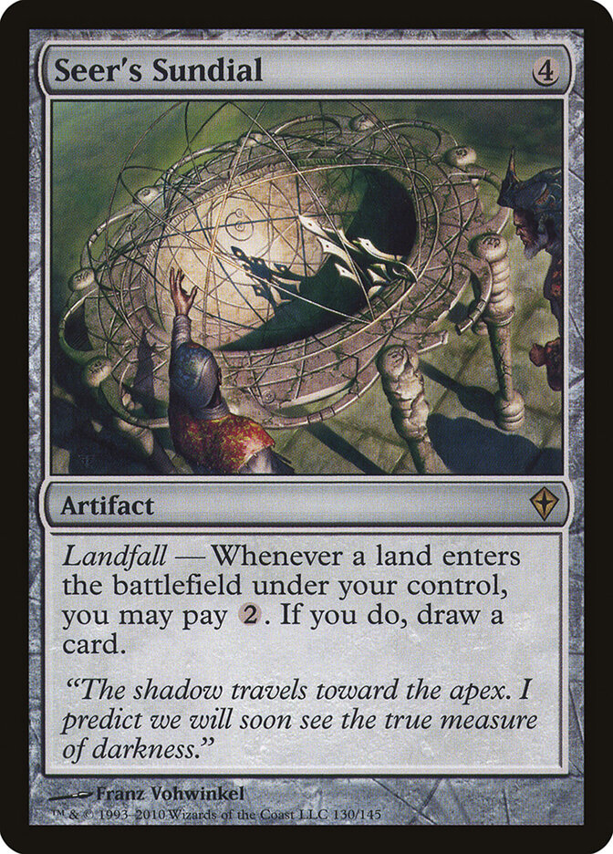 Meridiana do Vidente / Seer's Sundial - Magic: The Gathering - MoxLand