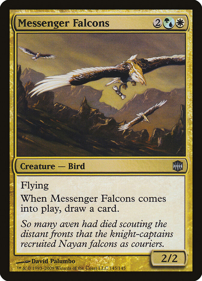 Falcões Mensageiros / Messenger Falcons - Magic: The Gathering - MoxLand