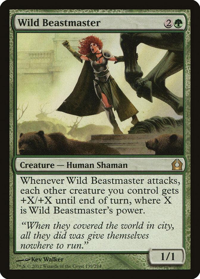Mestra de Feras Selvagem / Wild Beastmaster - Magic: The Gathering - MoxLand