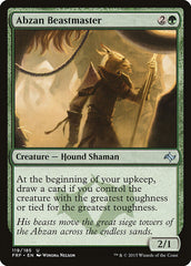 Mestre das Feras Abzan / Abzan Beastmaster - Magic: The Gathering - MoxLand