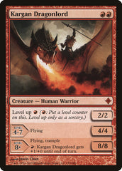 Mestre de Dragões Karganiano / Kargan Dragonlord - Magic: The Gathering - MoxLand