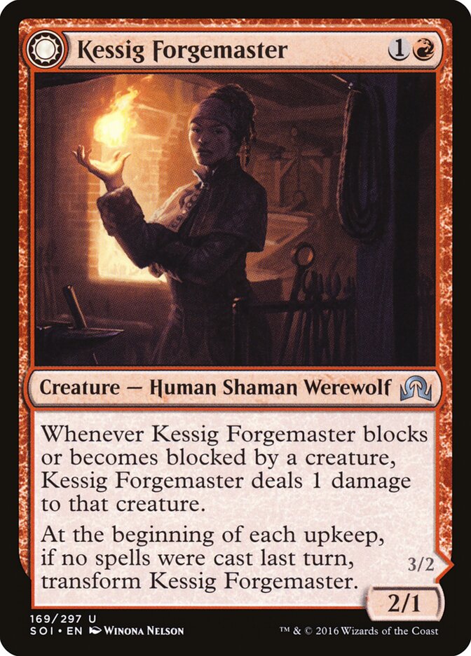 Mestre de Forja de Kessig / Kessig Forgemaster - Magic: The Gathering - MoxLand