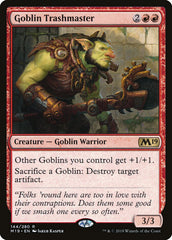 Mestre Desmantelador Goblin / Goblin Trashmaster - Magic: The Gathering - MoxLand