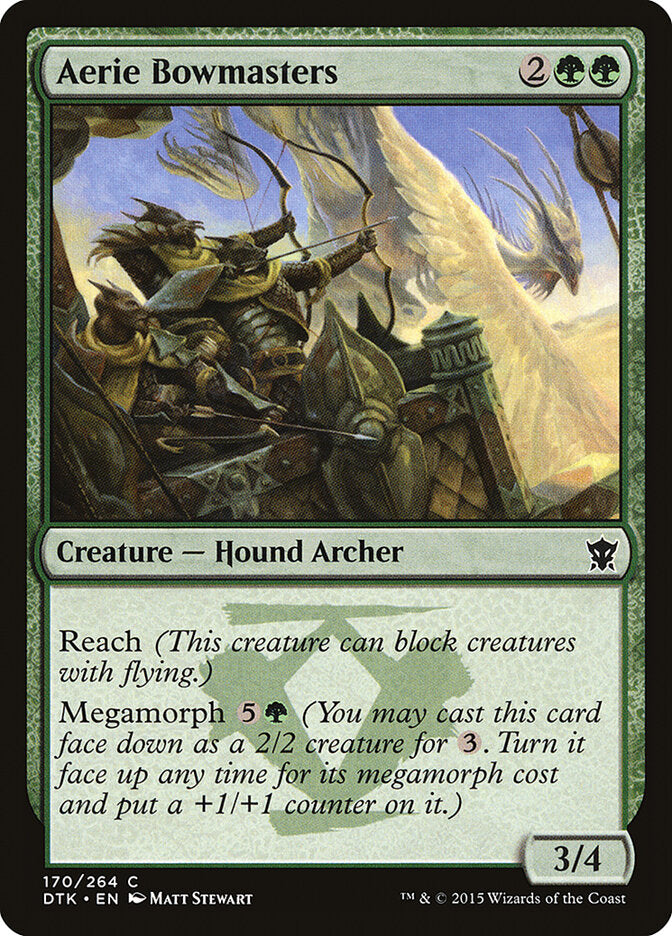 Mestres Arqueiros do Ninho / Aerie Bowmasters - Magic: The Gathering - MoxLand