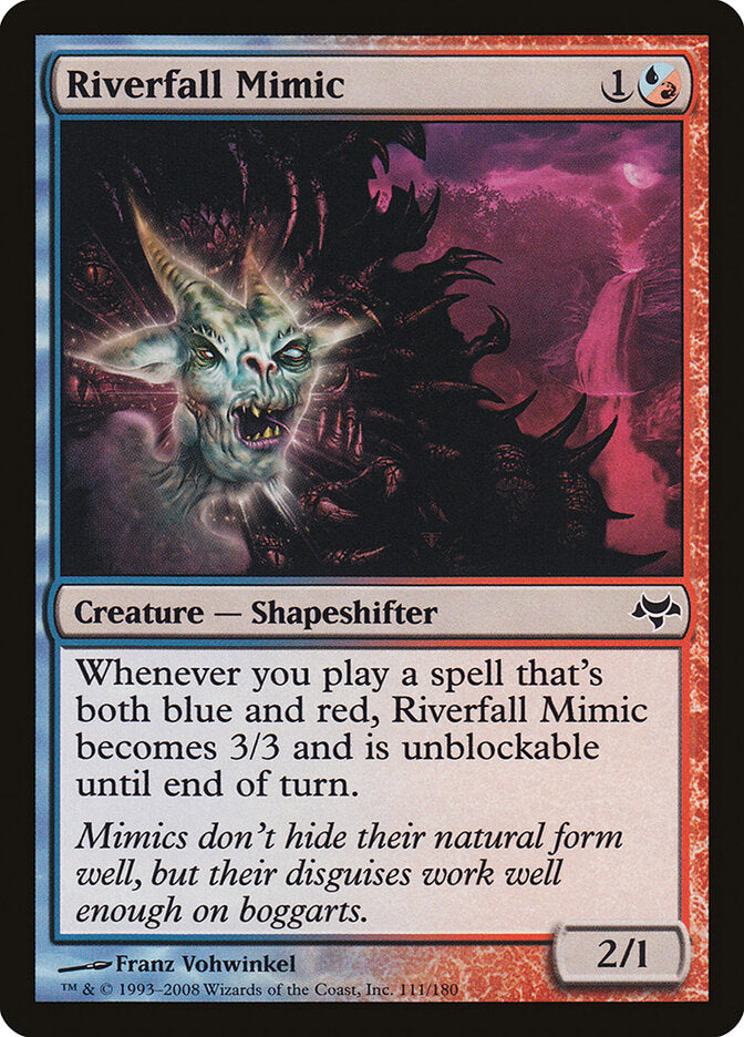 Mímico da Cachoeira / Riverfall Mimic - Magic: The Gathering - MoxLand
