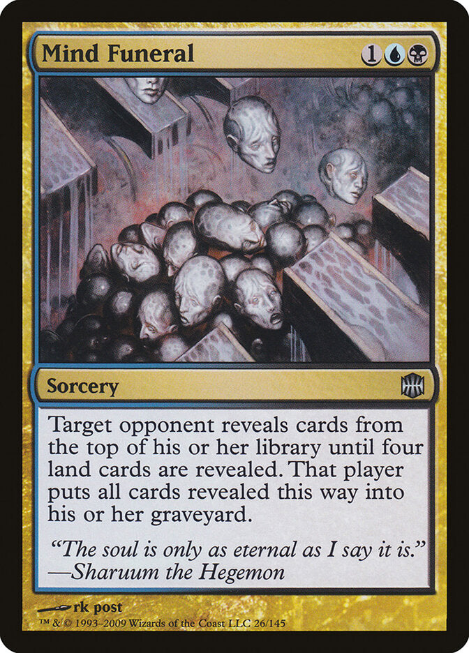 Funeral Mental / Mind Funeral - Magic: The Gathering - MoxLand