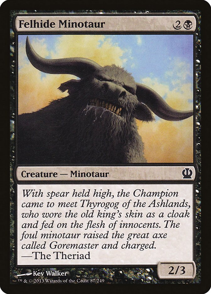 Minotauro Courovil / Felhide Minotaur - Magic: The Gathering - MoxLand