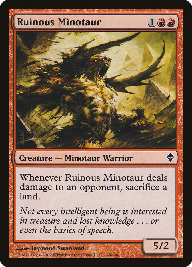Minotauro Destrutivo / Ruinous Min