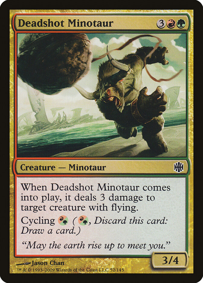 Minotauro do Tiro Mortal / Deadshot Minotaur - Magic: The Gathering - MoxLand