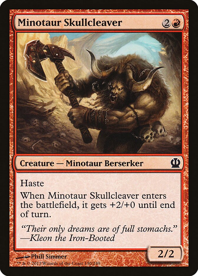 Minotauro Rompe-crânios / Minotaur