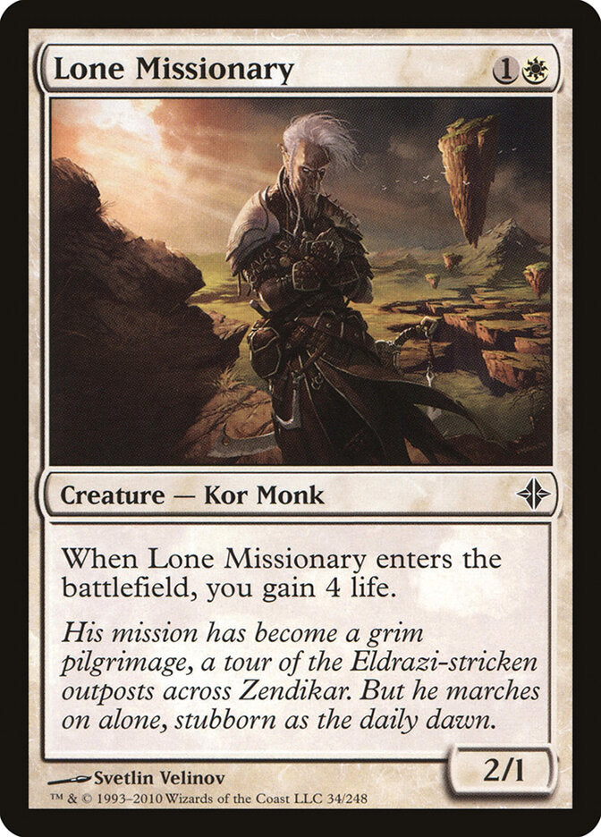 Missionário Solitário / Lone Missionary - Magic: The Gathering - MoxLand