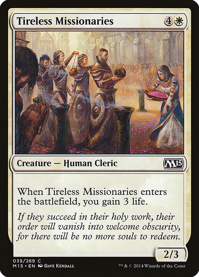 Missionários Incansáveis / Tireles