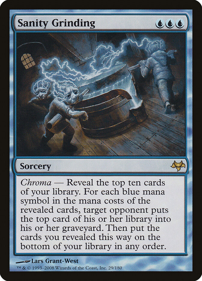 Moedor de Sanidade / Sanity Grinding - Magic: The Gathering - MoxLand