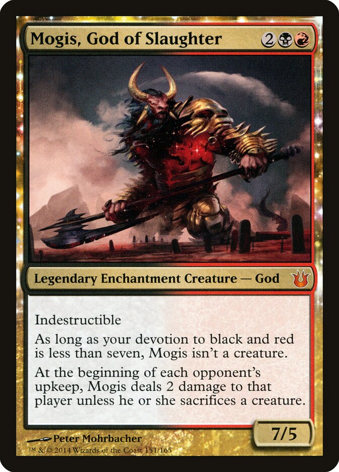 Mogis, Deus da Matança / Mogis, God of Slaughter - Magic: The Gathering - MoxLand