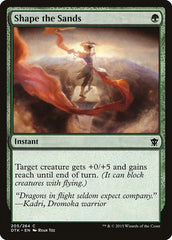 Moldar as Areias / Shape the Sands - Magic: The Gathering - MoxLand