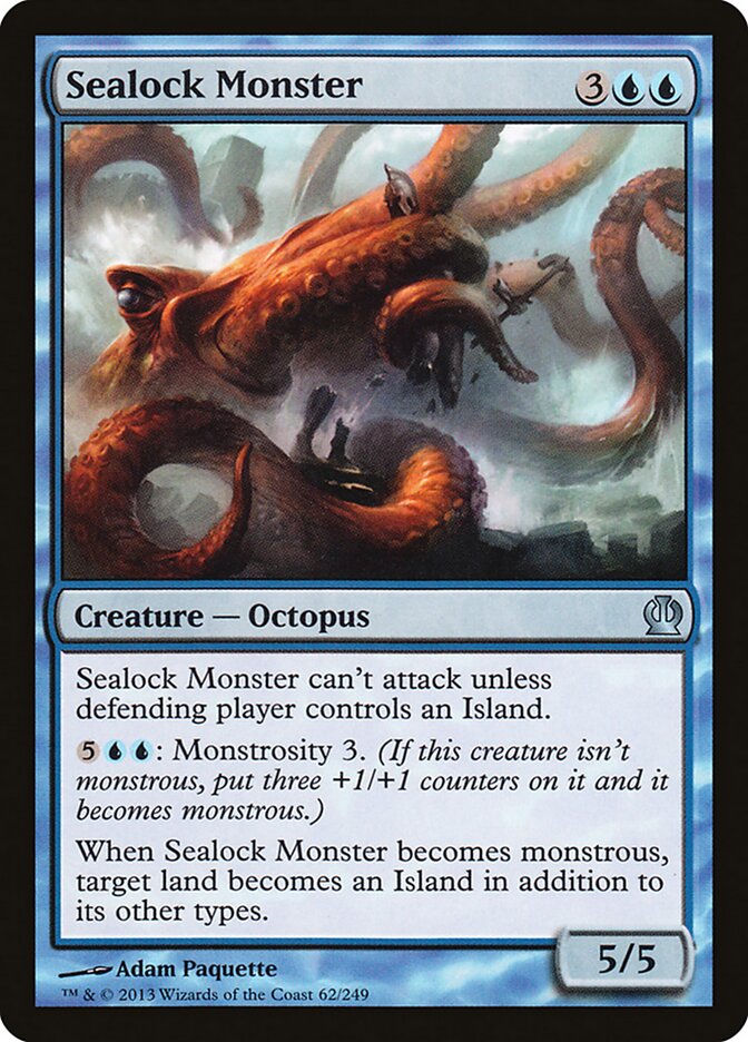 Monstro da Marmorra / Sealock Monster - Magic: The Gathering - MoxLand