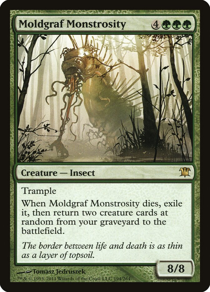 Monstro do Cemitério Bolorento / Moldgraf Monstrosity - Magic: The Gathering - MoxLand