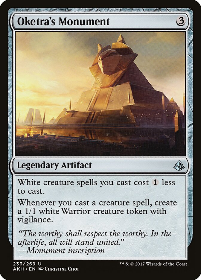 Monumento de Oketra / Oketra's Monument - Magic: The Gathering - MoxLand